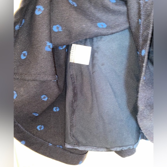 Modcloth Intern of Fate Polka Dot Skirt in Blue - Picture 4 of 7